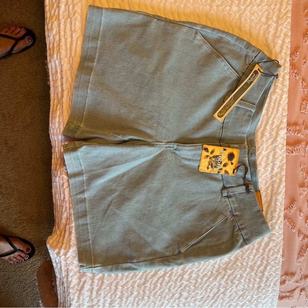 Women's Light Denim Stretch Shorts